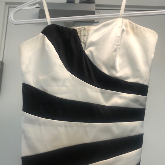 Black and white cocktail dress - Picture 7 of 7